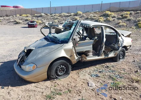 2000 Ford Contour Se Fleet from USA, damaged, VIN 3FAFP6631YM110483